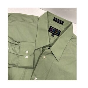 Colours Alexander Julian Green‎ Size Large Mens Long Sleeve Button Up Shirt